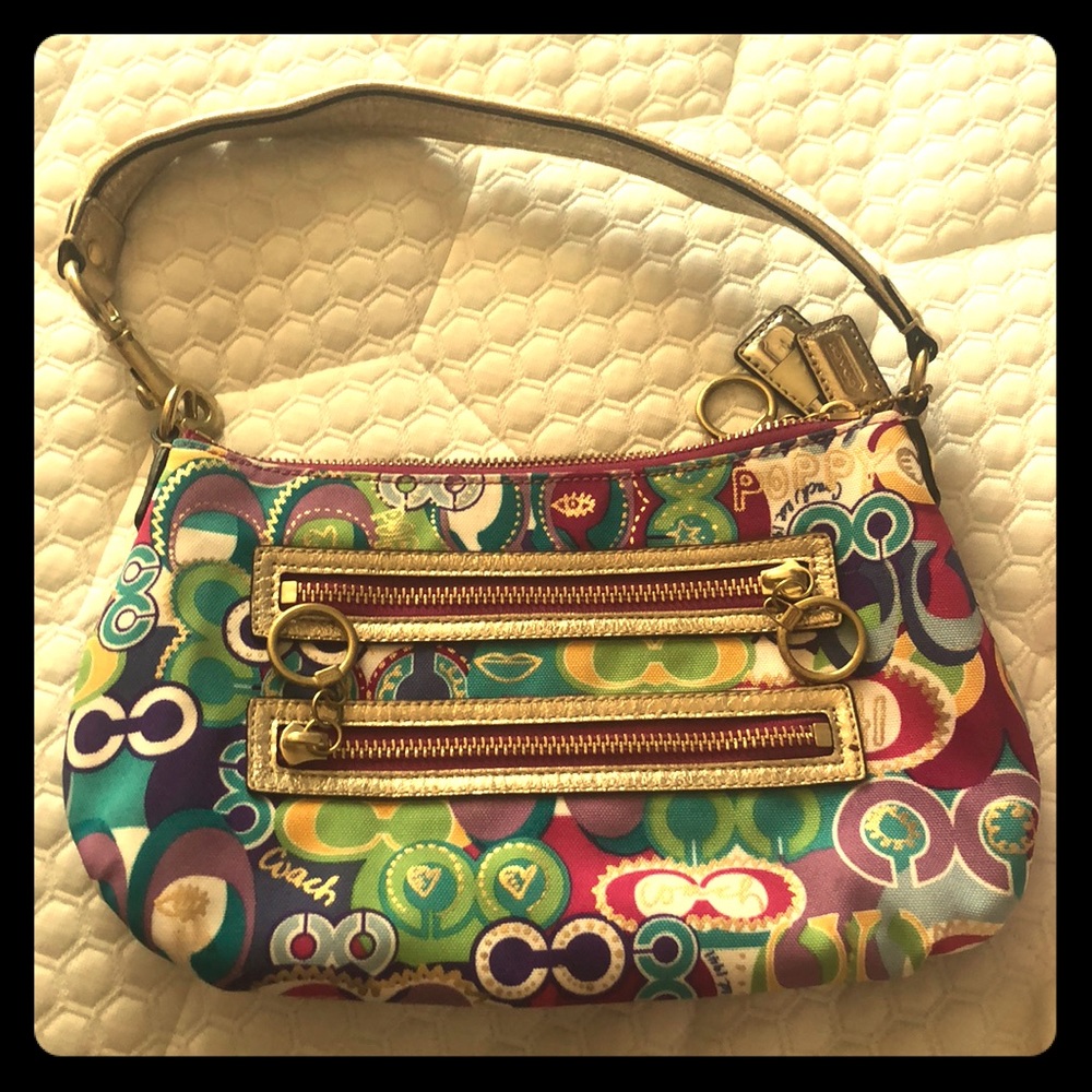 *RARE* Coach Poppy shoulder bag